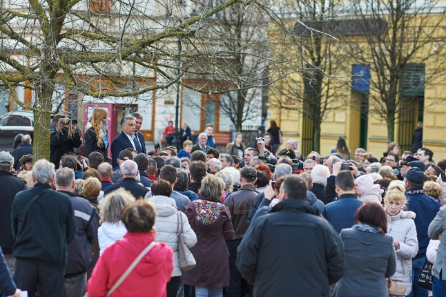 Orbán Viktor Nyíregyházán 20180312 - fotó Szarka Lajos