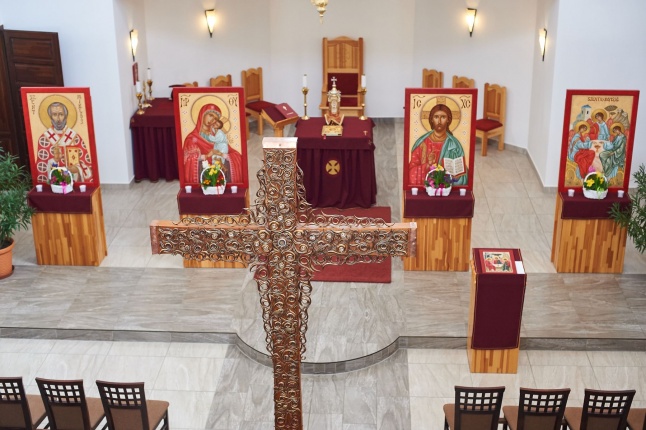 Missziós kereszt Nyíregyházán - fotó Szarka Lajos