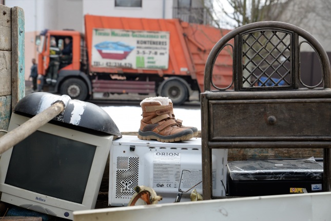 Lomtalanítás Nyíregyházán - fotó Trifonov Éva