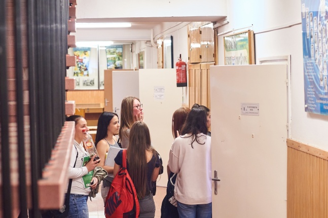 Diákélet a Sipkayban - fotó Szarka Lajos