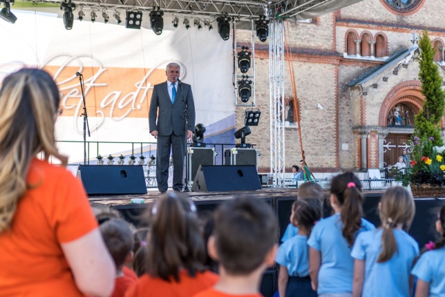 Helló Nyíregyháza megnyitó és ovis sorverseny - fotó Kohut Árpád