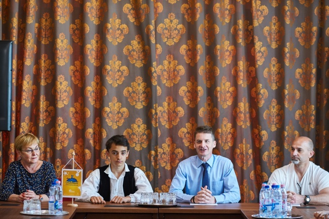 Diákolimpia sajtótájékoztató - fotó Szarka Lajos