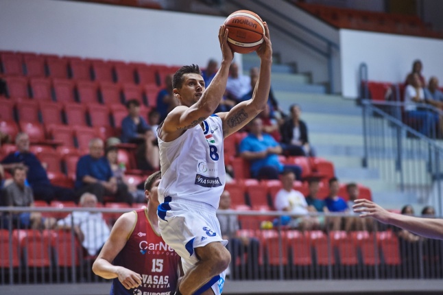 Blue Sharks-Vasas férfi kosárlabda - fotó Szarka Lajos