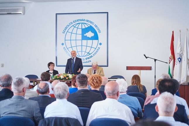 Küldöttgyűlés az Iparkamarában - fotó Szarka Lajos