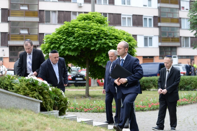 Holokauszt megemlékezés Nyíregyházán 2018 - fotó Trifonov Éva