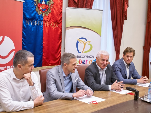 Marso Tenisz Centrum sajtótájékoztató - fotó Szarka Lajos