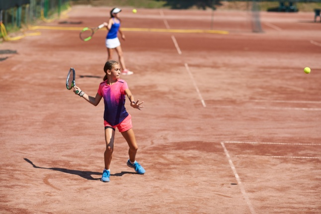 Tenisz verseny Nyíregyházán - fotó Szarka Lajos