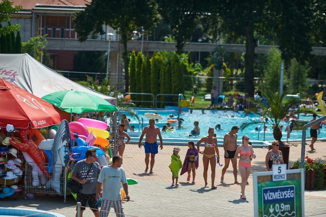 Hűsítő strand - fotó Szarka Lajos