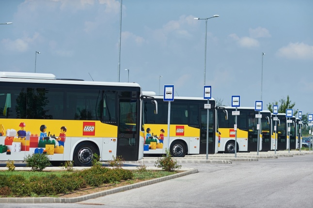 LEGO buszok - fotó Szarka Lajos