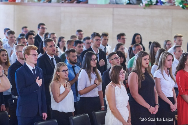 Tanévnyitó az egyetemen 2018 - fotó Szarka Lajos