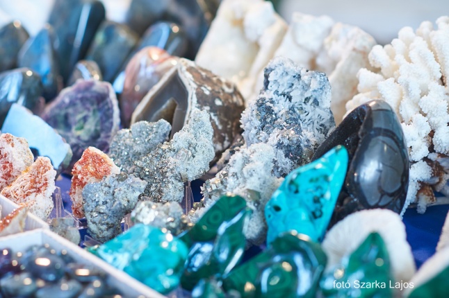 Ásványbörze Nyíregyházán - fotó Szarka Lajos