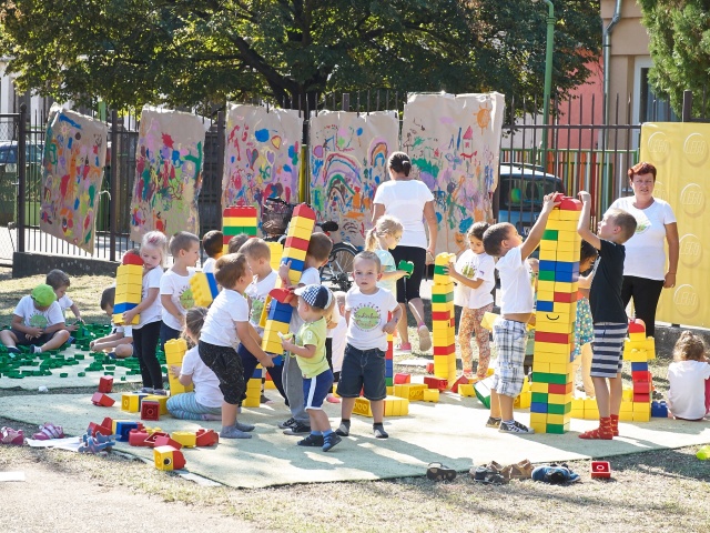 LEGO nap a Tündérkert óvodában - fotó Szarka Lajos