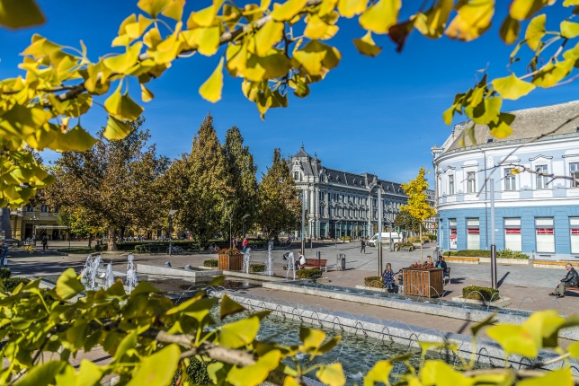Őszi séta Nyíregyháza belvárosában - fotó Kohut Árpád