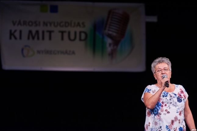 Városi Nyugdíjas Ki mit tud - fotó Szarka Lajos