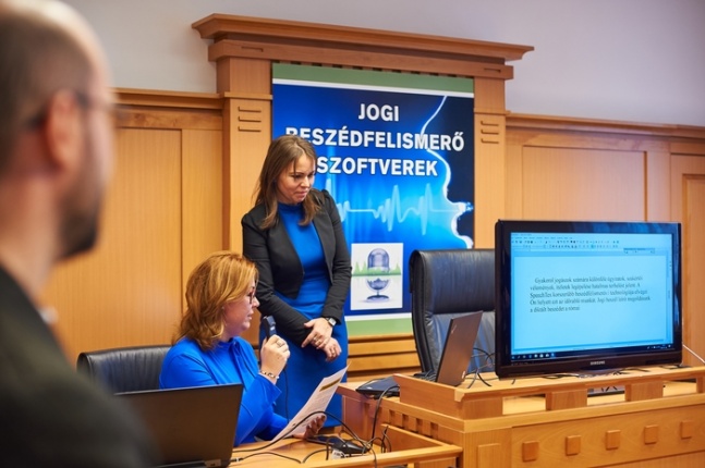 Digitális Nyílt Nap a Törvényszéken - fotó Szarka Lajos