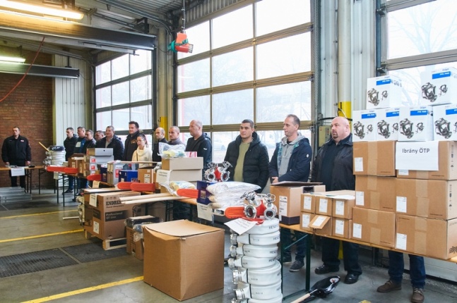 Technikai eszközök átvétele a katasztrófavédelemnél