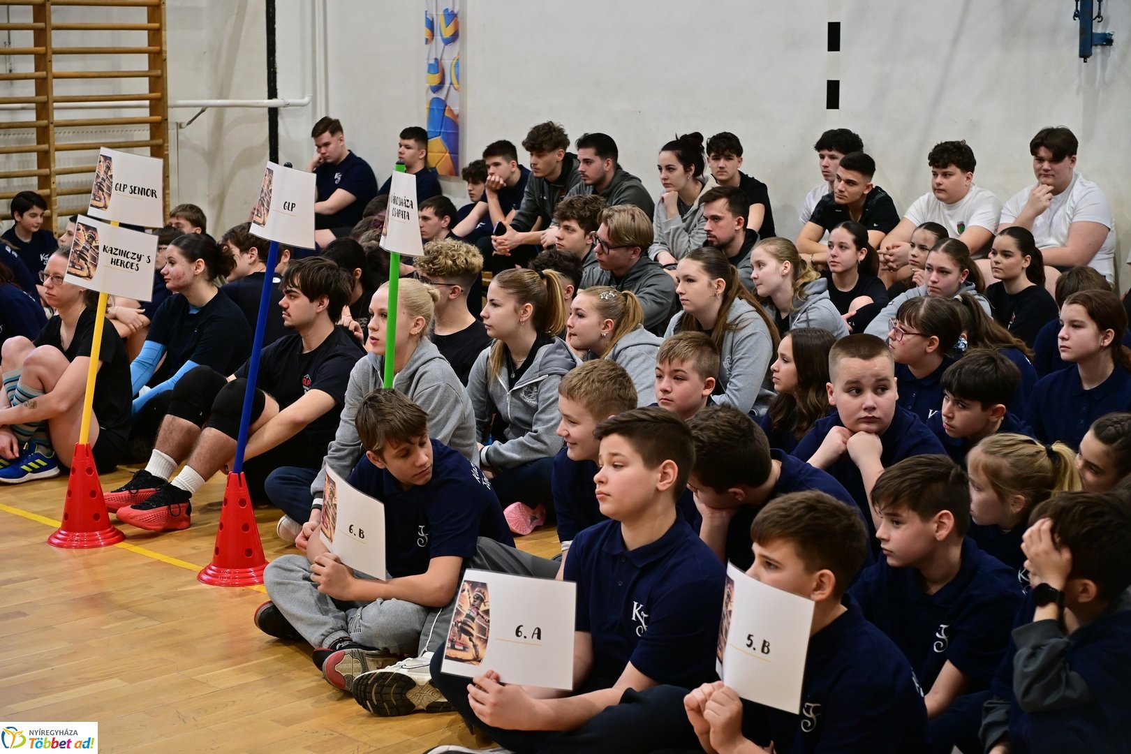 12 órás röpi a Kazinczy Ferenc iskolában 2026 februárjában
