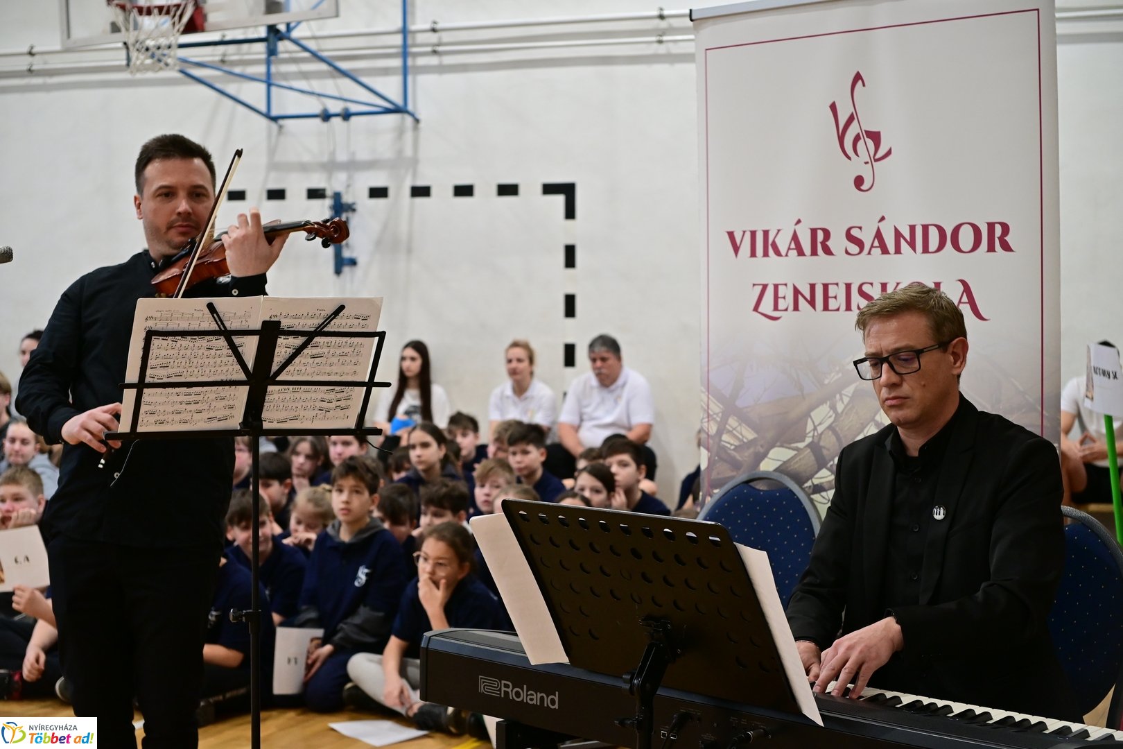 12 órás röpi a Kazinczy Ferenc iskolában 2026 februárjában