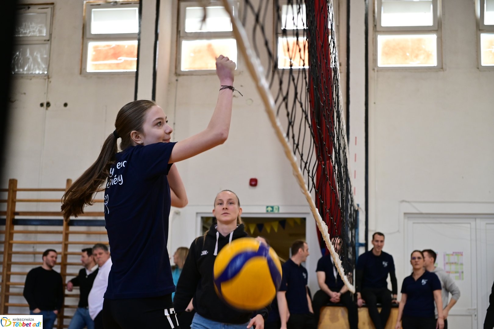 12 órás röpi a Kazinczy Ferenc iskolában 2026 februárjában