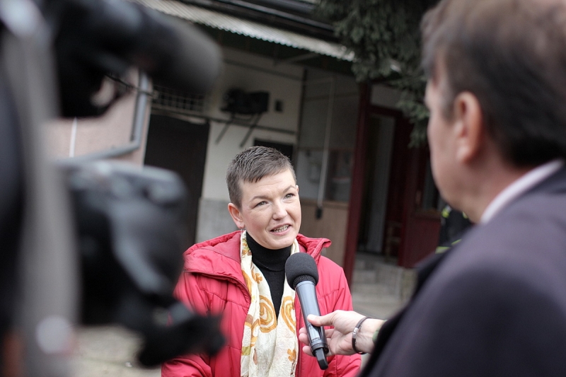 Felállították a város karácsonyfáját