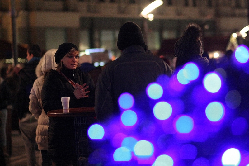 Felragyogtak az adventi fények