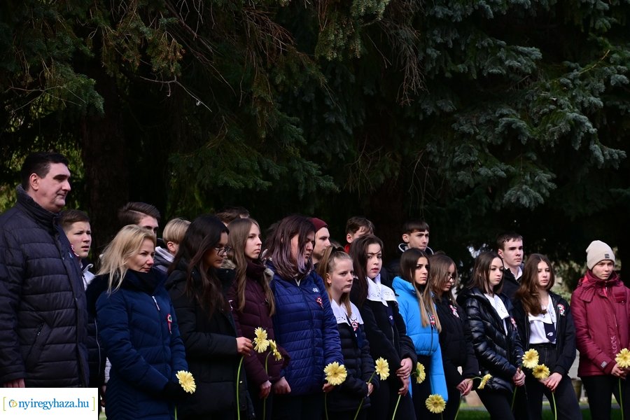 1848-as emlékező koszorúzás az északi temetőben - 2024