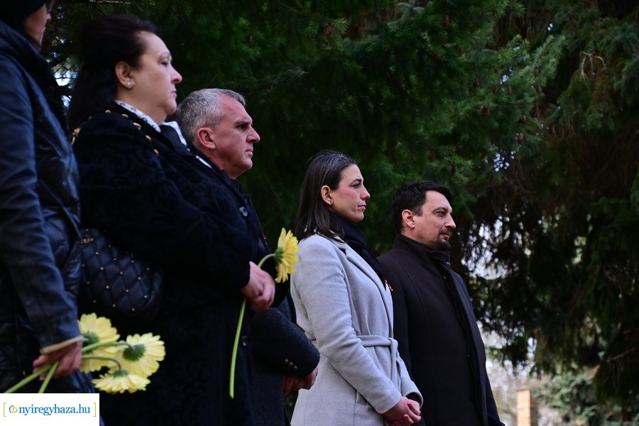 1848-as emlékező koszorúzás az északi temetőben - 2024