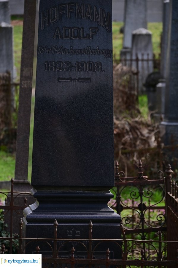 1848-as emlékező koszorúzás az izraelita temetőben - 2024