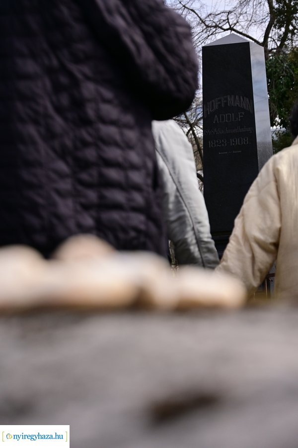 1848-as emlékező koszorúzás az izraelita temetőben - 2024