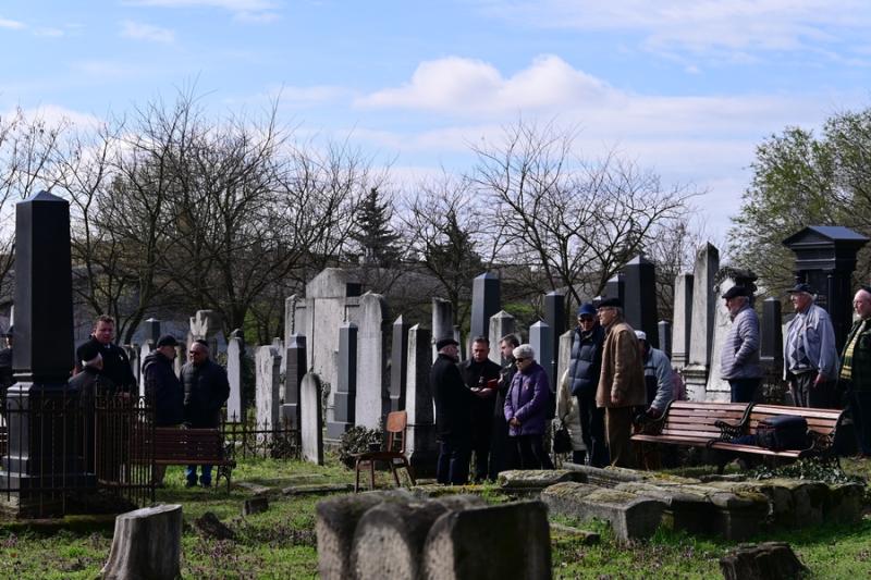 1848-as emlékező koszorúzás az izraelita temetőben - 2024