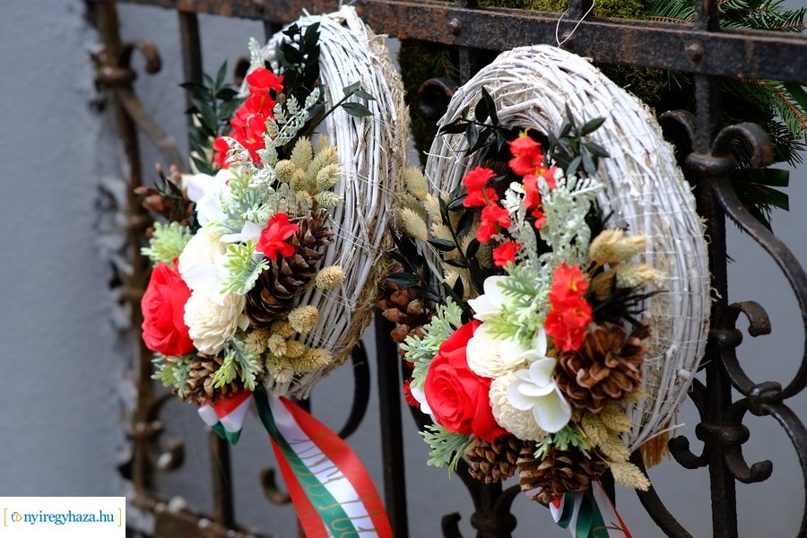 1848-as emlékező koszorúzások 2023