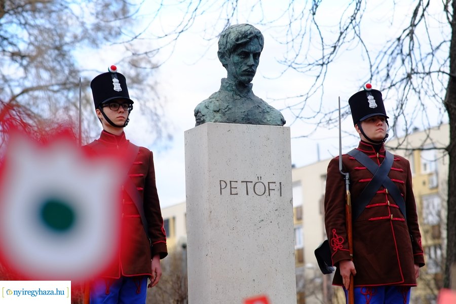 1848-as emlékező koszorúzások 2023