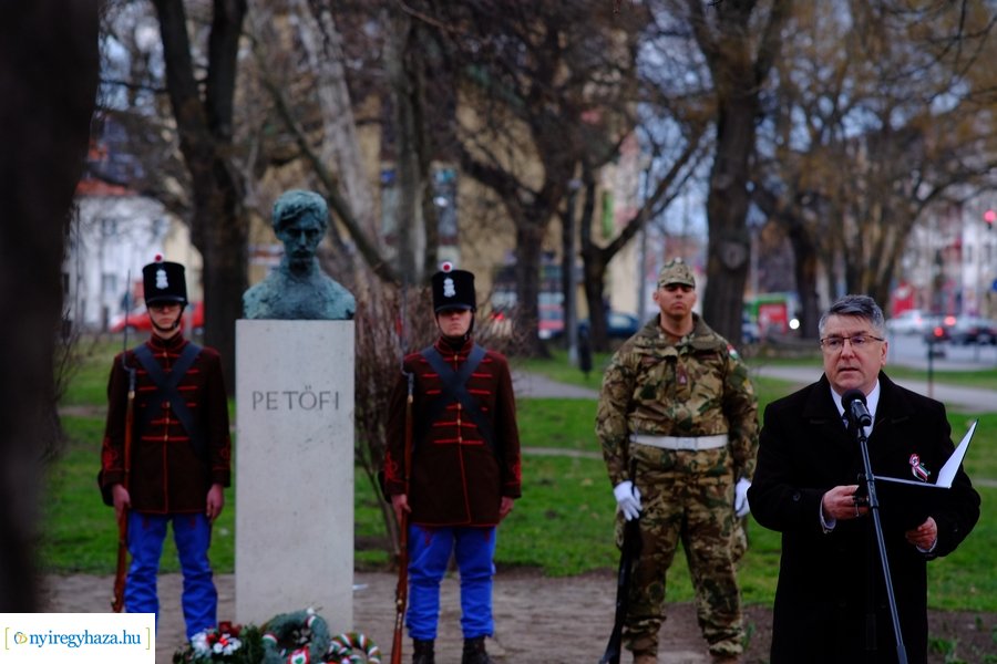 1848-as emlékező koszorúzások 2023