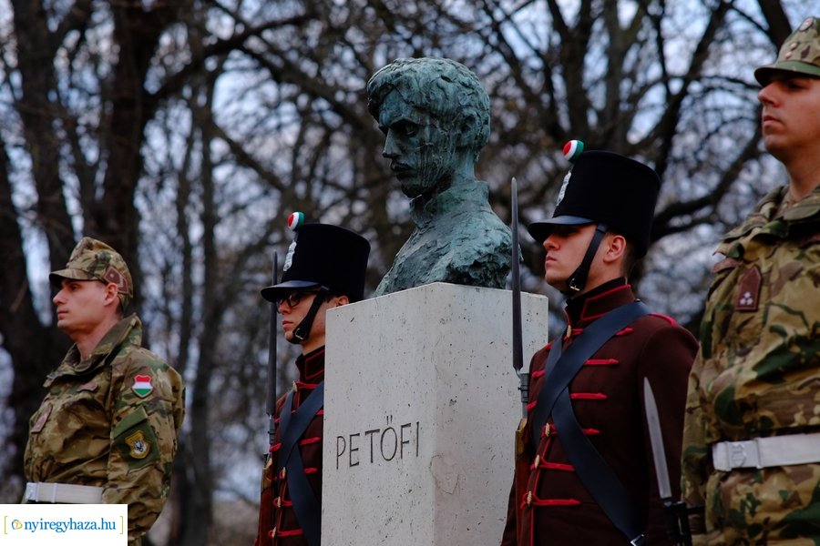 1848-as emlékező koszorúzások 2023