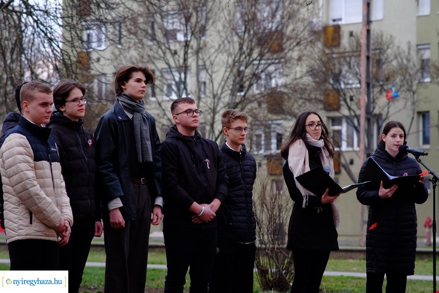 1848-as emlékező koszorúzások 2023