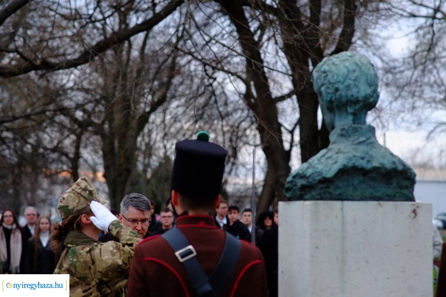 1848-as emlékező koszorúzások 2023