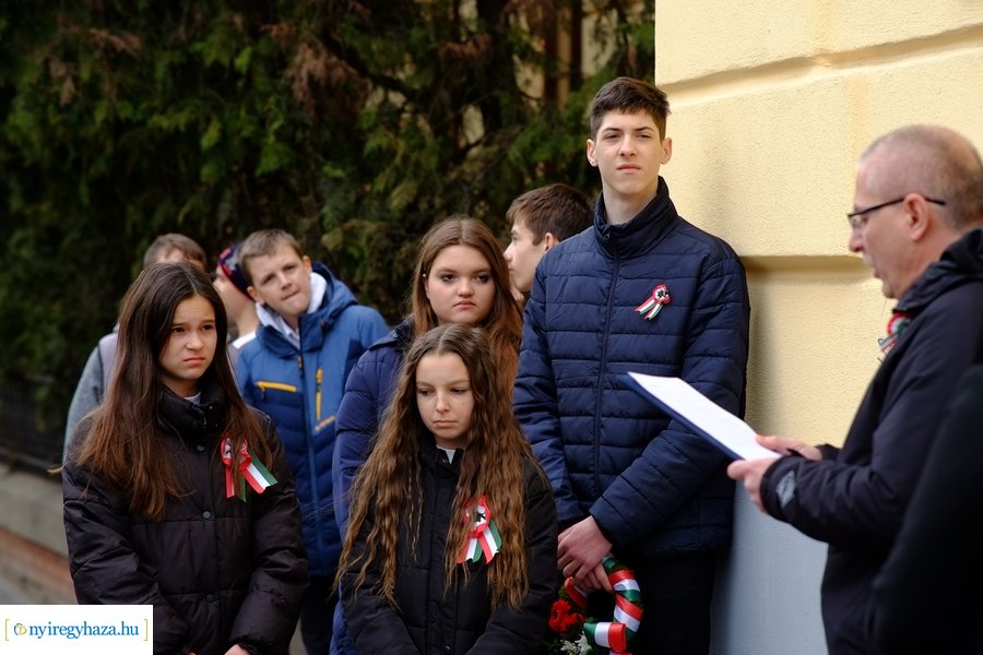 1848-as emlékező koszorúzások 2023