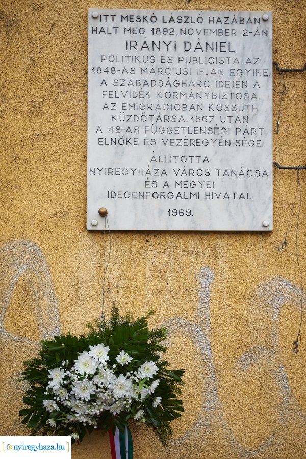 1848-as emlékező koszorúzások