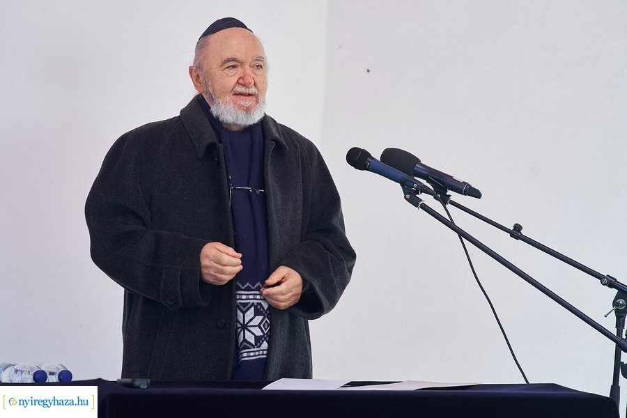 1848-as megemlékezés a zsidó temetőben