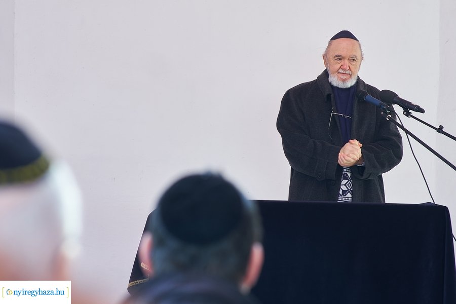 1848-as megemlékezés a zsidó temetőben