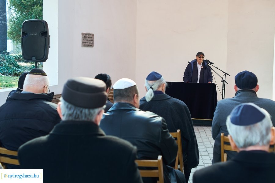 1848-as megemlékezés a zsidó temetőben