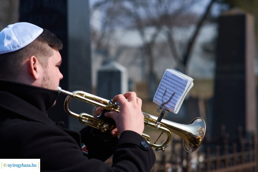 1848-as megemlékezés a zsidó temetőben