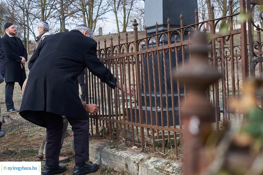 1848-as megemlékezés a zsidó temetőben