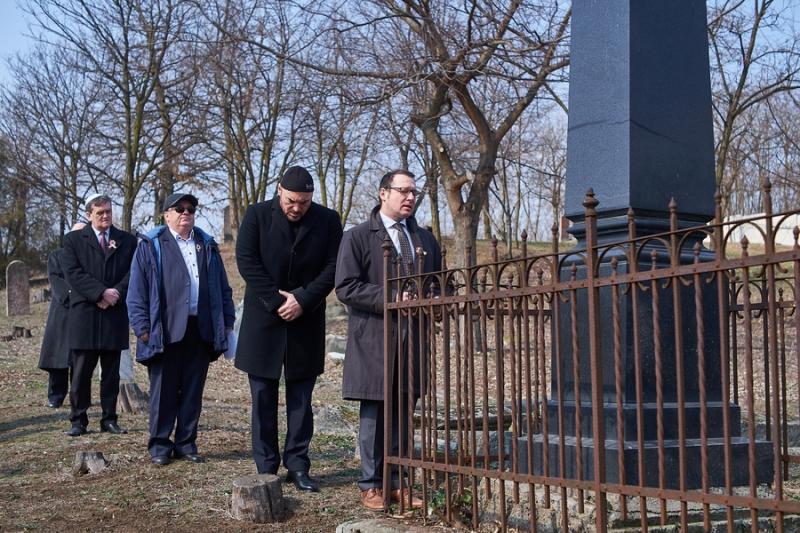 1848-as megemlékezés a zsidó temetőben