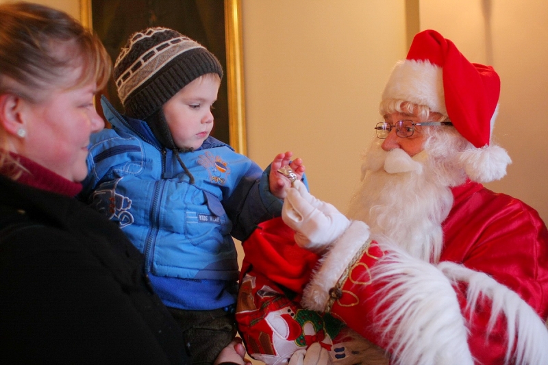 Mikulás a városházán