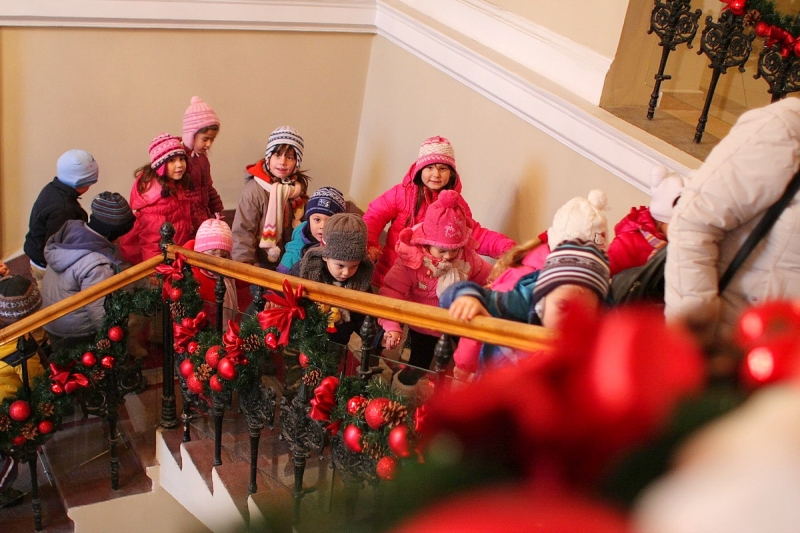 Mikulás a városházán