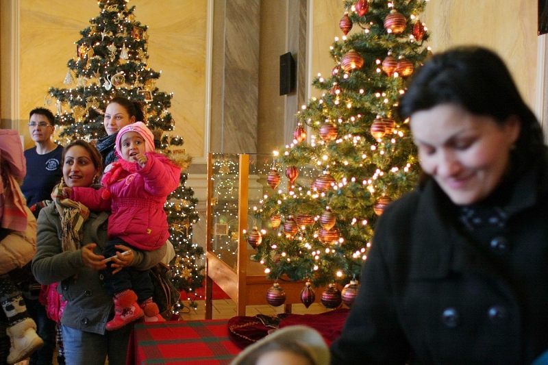 Mikulás a városházán