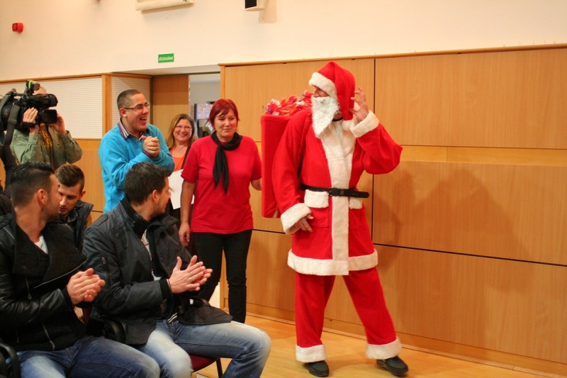 Szpari Mikulás az Esély Centrumban