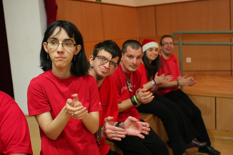 Szpari Mikulás az Esély Centrumban