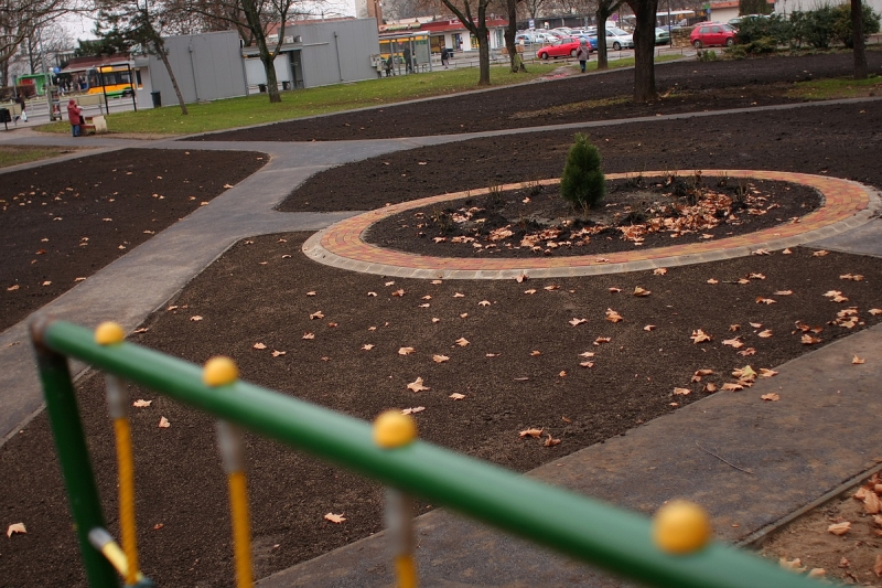 Megszépült az Állomás tér